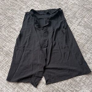 Women's Black Button Down Shirt